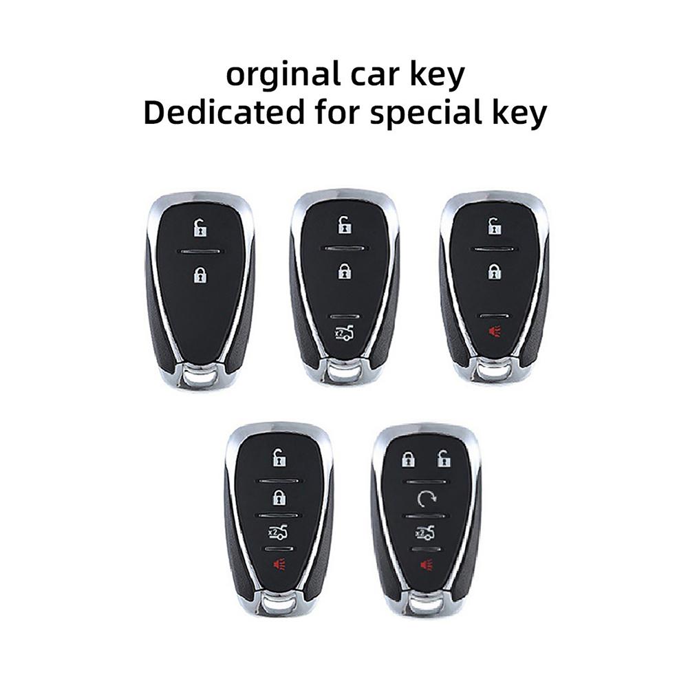 Чехол-брелок из АБС-пластика для Chevrolet Onix Equino Orlando Cruze Spark Sonic Camaro Volt Bolt Trax Malibu Blazer Traverse Seeker