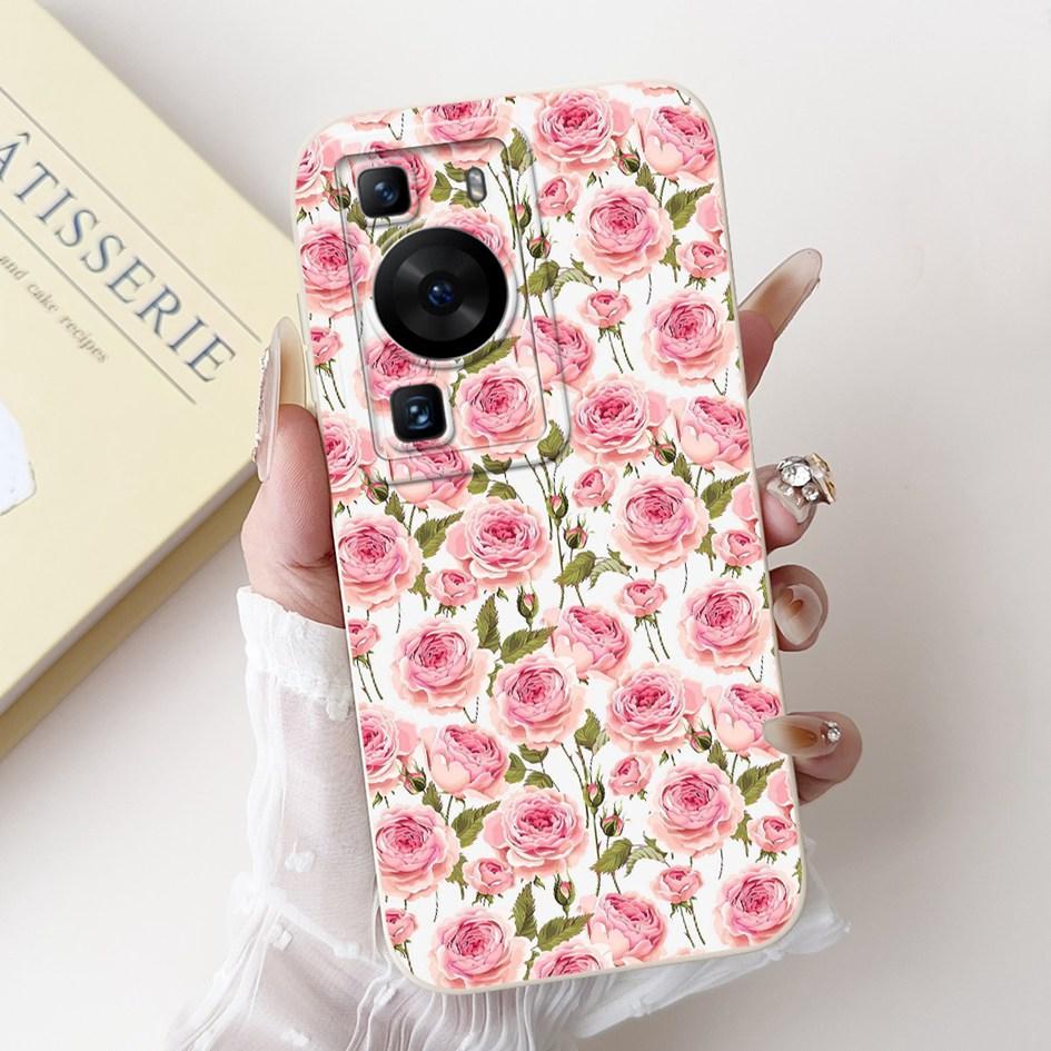 Чехол для Huawei P60 Pro MNA-LX9 Чехол Милый Мультяшный Кролик Панда Мягкий Жидкий Силикон Защитный Чехол Для HuaweiP60 P60 Art Capa