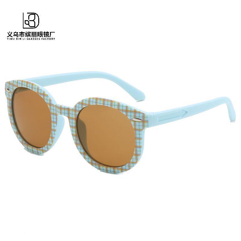 Модная сумка Цветок Детские солнцезащитные очки Защита от солнца Защита от ультрафиолета Детские очки Солнцезащитные очки для мальчиков и девочек