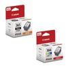 Genuine Canon Ink Cartridges Capacity Capacity Set of 2 Compatible with PIXUS TS3530 BC-365/BC-366XL (Standard Black/High Tri-Color) - -
