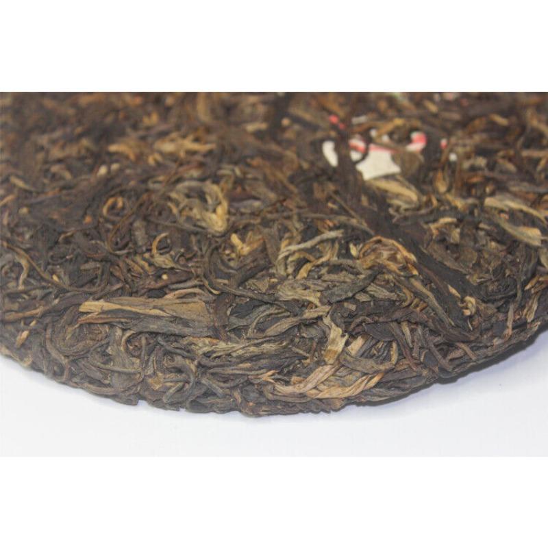 357 г CNNP Zhongcha Wild Arbor Leaves 1998 г. Чжунча, выдержанный чайный пирог из пуэра, сырой пуэр