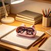 Милая копилка-коробка для хранения очков в виде свиньи, 3D-печатный держатель для очков, Мультяшная стойка для демонстрации солнцезащитных очков для стола, Креативный органайзер для хранения ключей и мелких предметов,