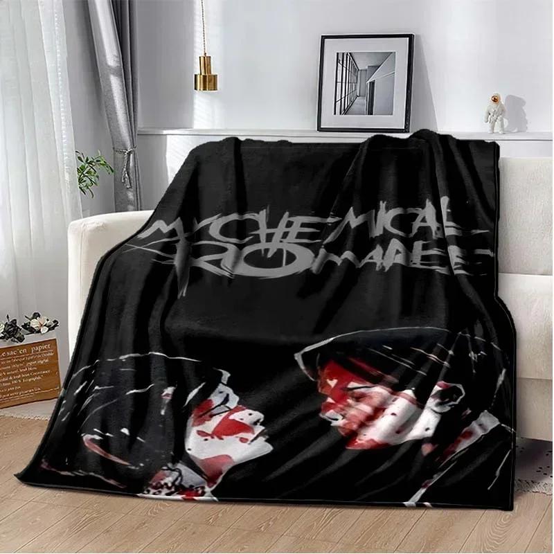 Плед My Chemical Romance Легкий Теплоизоляция для Дивана Кровати Офиса Машины Наколенники Decke couverture stragulum