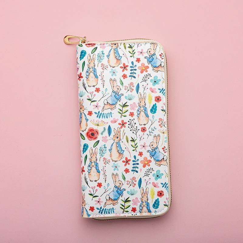 Длинный кошелек Питер Кролик мультяшный кошелек для мобильного телефона кошелек на молнии сумка для хранения визитница клатч для хранения мобильного телефона