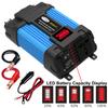 500W Power Inverter DC 12V To AC 110V Car Charger Converter with Dual USB Ports 8 Safety Protection