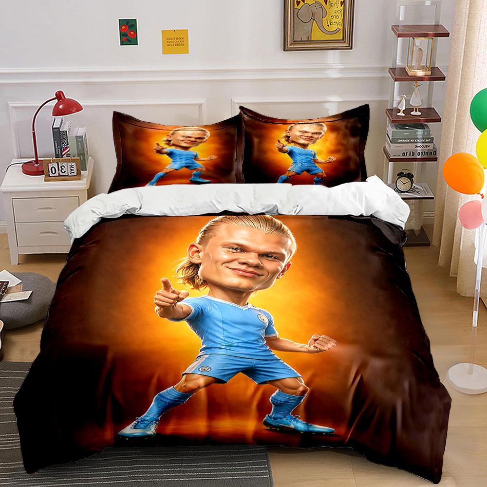 "Cartoon Athlete Bedding Set" Bedding Duvet Cover Set Duvet Cover Pillowcases (1 * Duvet Cover 2 * Pillowcases, without duvet insert)