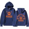 FOXES PALMETTO STATE Принт Худи Мужское Женское Модное Уличное Повседневное Спортивный костюм Оверсайз Трендовый Дизайн Свободное Худи