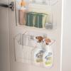 Kitchen Cabinet Door Storage Box 7kg Load Capacity Easy To Install Self-Adhesive Wall Mounted Kitchen Cupboard Organizer