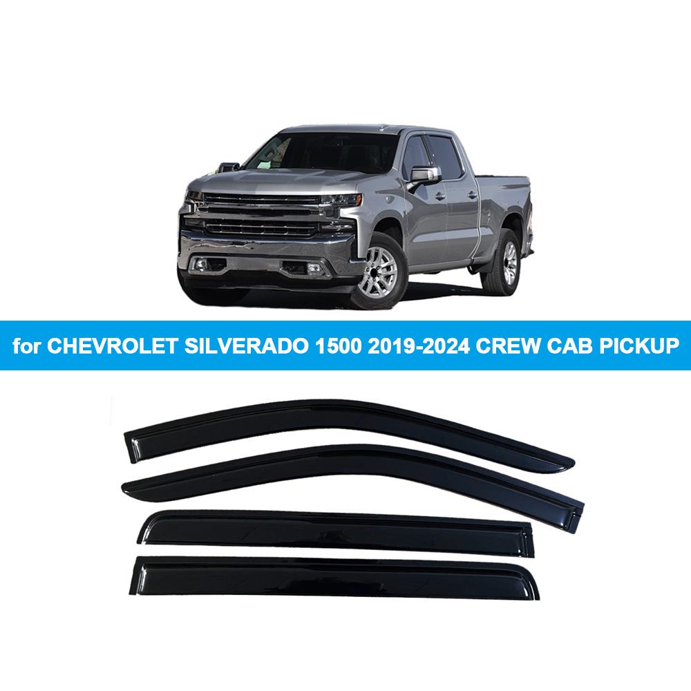 Дефлекторы боковых окон Chevrolet Silverado 1500 Crew Cab 2019-2025