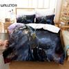 3D Print Game Arknights Bedding Set,Duvet Cover Comforter Bed Set Quilt Cover Pillowcase,King Queen Twin Size Boys Girls Adults