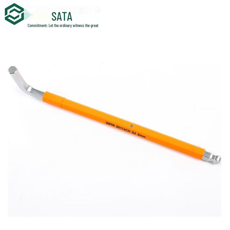 SATA 80112CH Rainbow Series Extra Long Ball End Hex Key Wrench