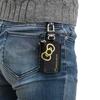 Seiwa Car Accessories Hello Kitty Key Case KT523 Smart Key Storage Black Gold HELLO KITTY &