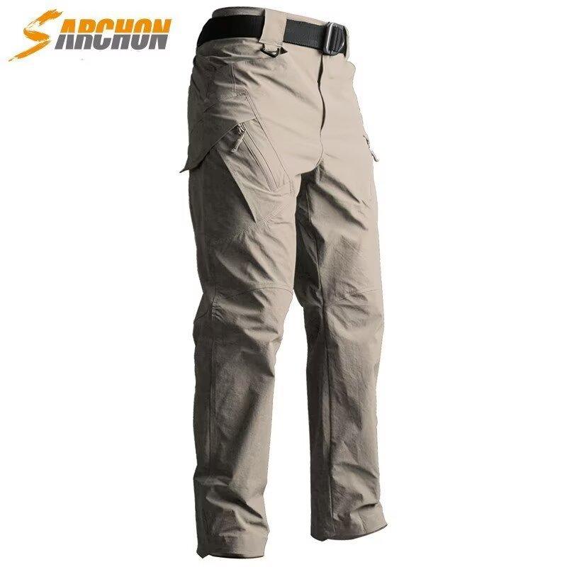 Spring and Autumn Outdoor Commuter Tactical Trousers IX Combat Pants Military Fans Multifunctional Pockets Special Forces Overalls Men's Pants