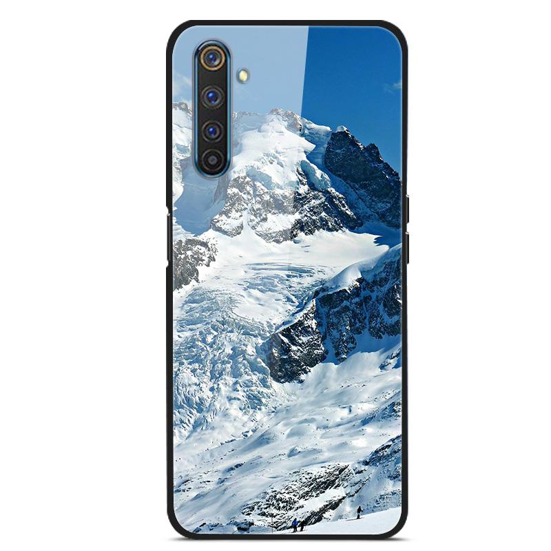 Для OPPO Realme XT Закаленное Стекло Чехол Мягкий Бампер Жесткий Funda Для OPPO Realme 6 Pro Realme X2 XT Чехол для Телефона Realme6 Задняя Крышка