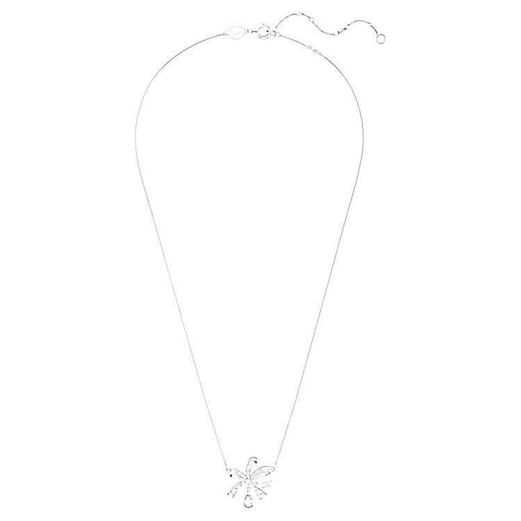 Swarovski Hyperbola Volta Bow Silver Necklace Women necklace 5647583