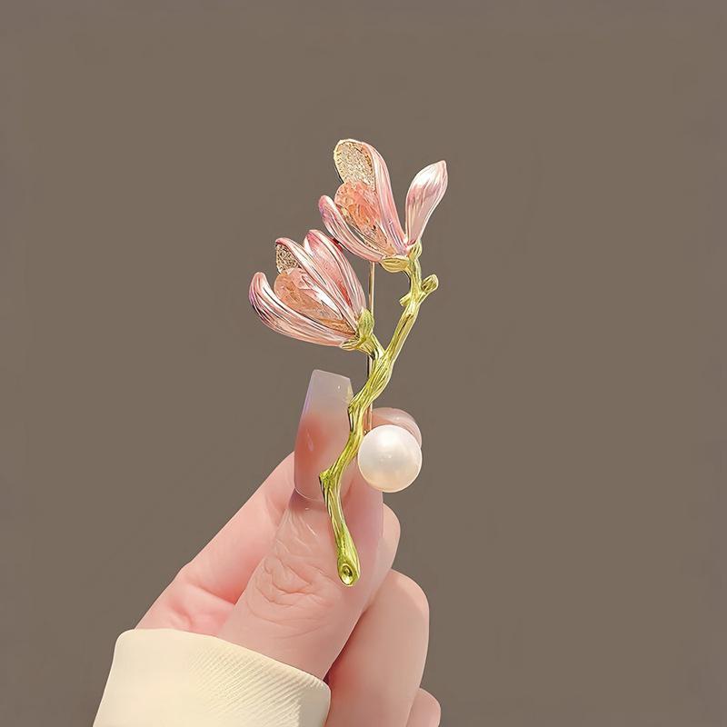 Ретро китайская брошь с кисточкой в виде бабочки и цветка – элегантный аксессуар для чонсама