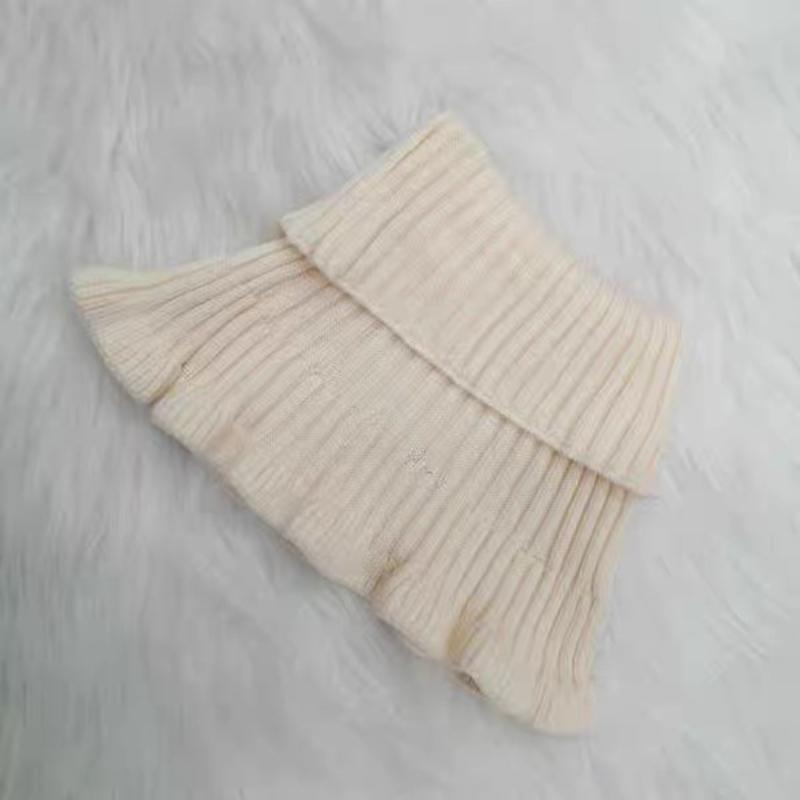 Scarf, Neck Cover, Fake Collar, Cervical Spine Protection, Warmth and Cold Protection, Versatile Knitted Turtleneck Sweater Collar