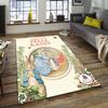 1pc Peter Rabbit2 Design Area Rug - Non-Slip, Soft & Cozy Floor Mat for Living Room, Bedroom, Office - Indoor/Outdoor Decorative Carpet