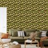 Military Camouflage Wallpaper Yellow and Ochre for Living Room and Bedroom 50x1000