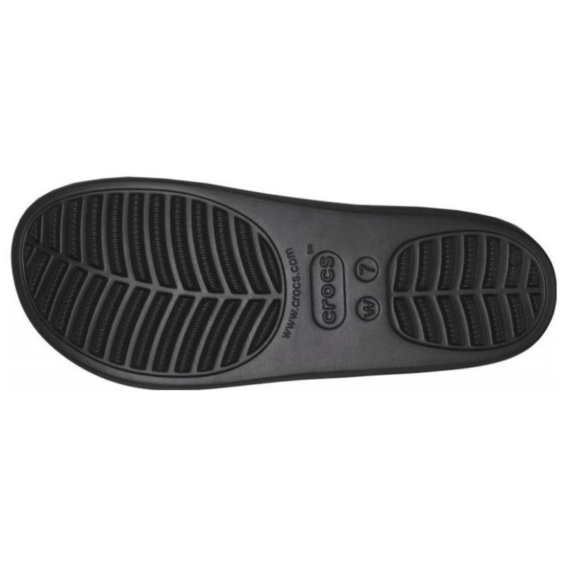 Crocs Baya Platform Clog Comfortable and Lightweight Slide Sandals Unisex Black