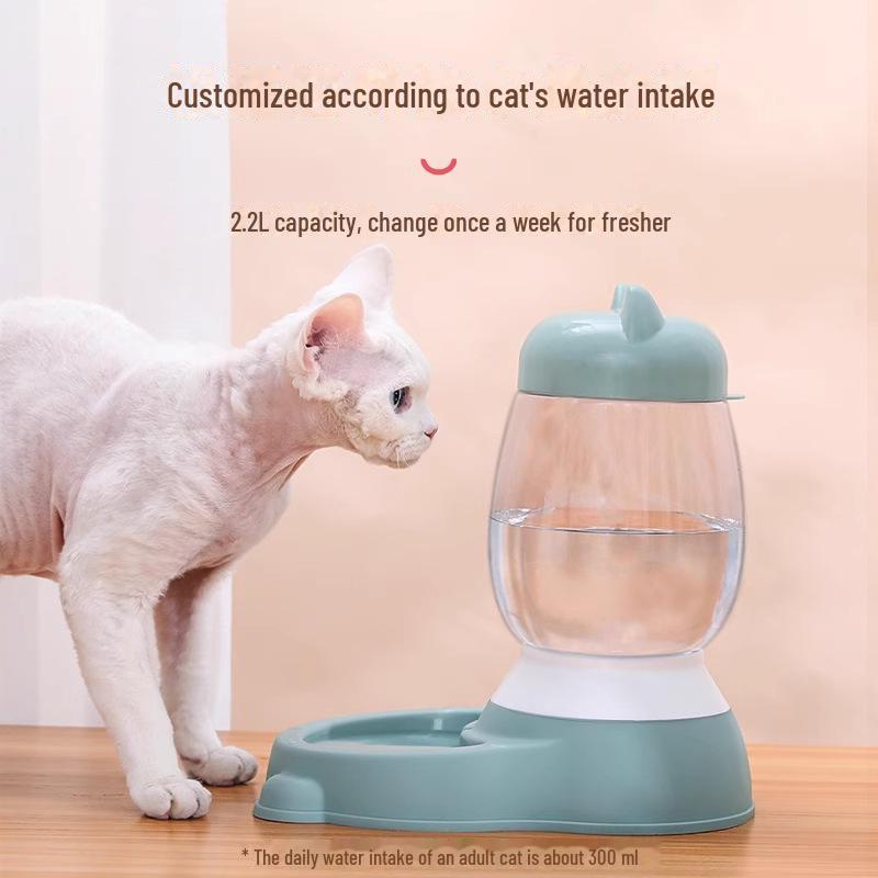 Автоматический поилка с кормушкой для кошек и собак