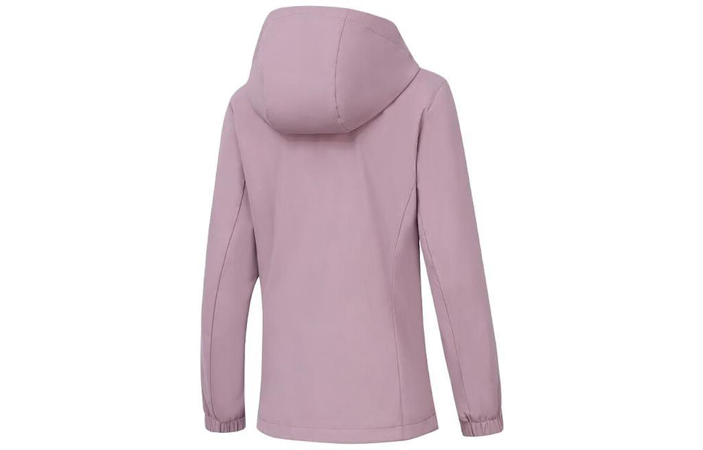 Li Ning Женский тренч Мистический фиолетовый AFDT748-2