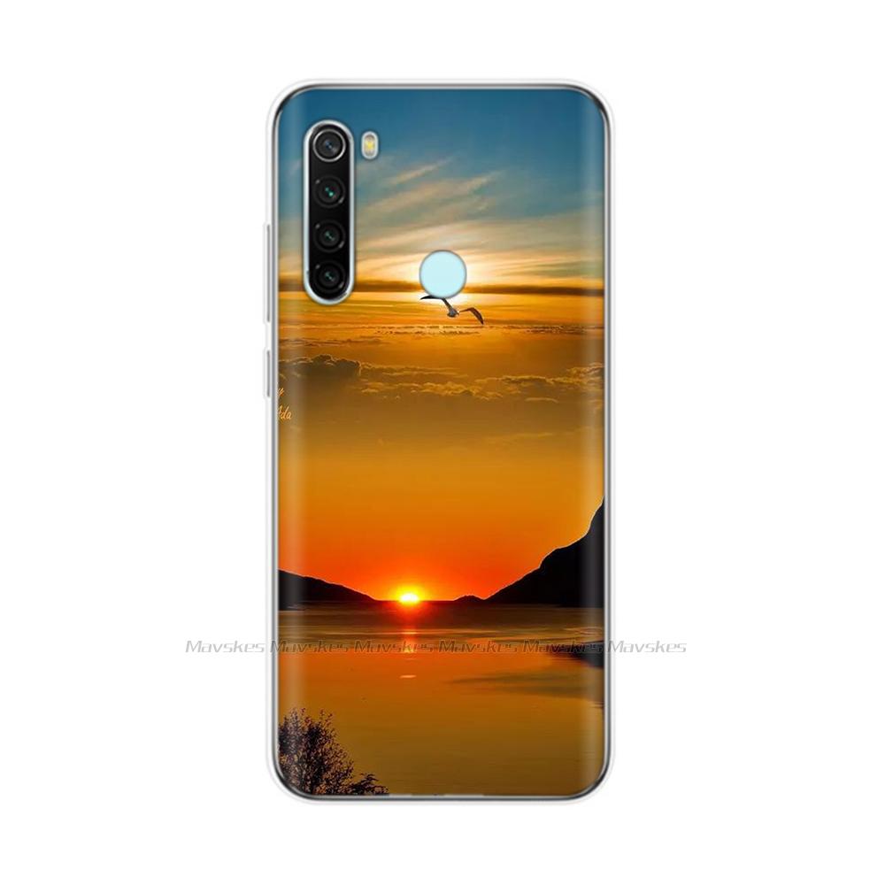 Для Xiaomi Redmi Note 8T 8 T Чехол Силиконовый Расписной Мягкий ТПУ для Xiaomi Redmi Note 8 Pro Note8 8T Глобальный Чехол Обложка Fundas Coque
