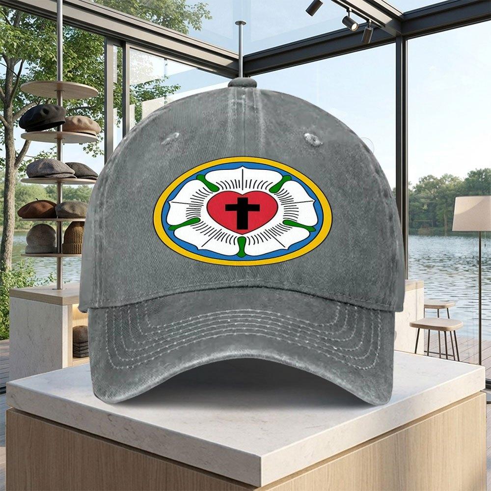 Unisex Luther Rose Baseball Cap Running Cap Visor Suitable For Golf Driving Fishing Outdoor Sports