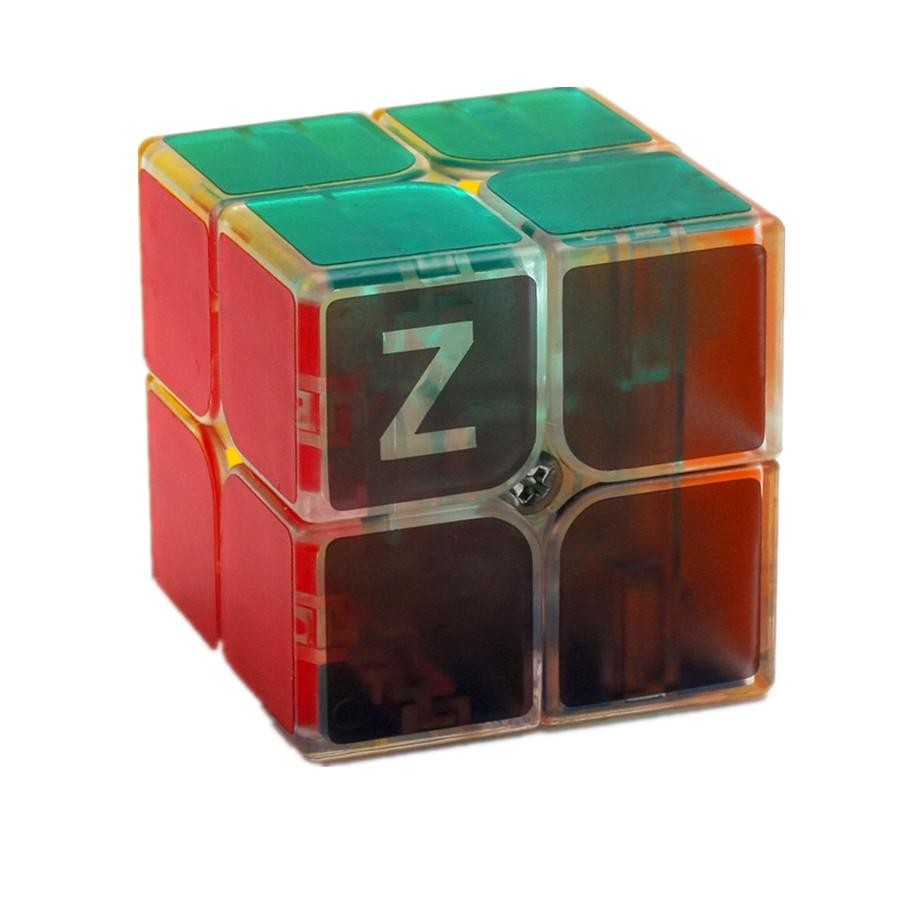 Zcube Прозрачный Кубик 2x2 3x3 4x4 Пирамида Магический Кубик Профессиональный Cubo Magico Головоломка Игрушка Для Детей Подарок Игрушка