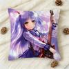 Tachibana Kanade Doublesided Printed Square Decorative Cushion Cover for Sofa Living Room Home Decor