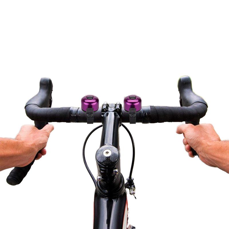 Hot Sale Mini Aluminum Alloy Bicycle Bell Handlebar Ring Bell Bike Accessory