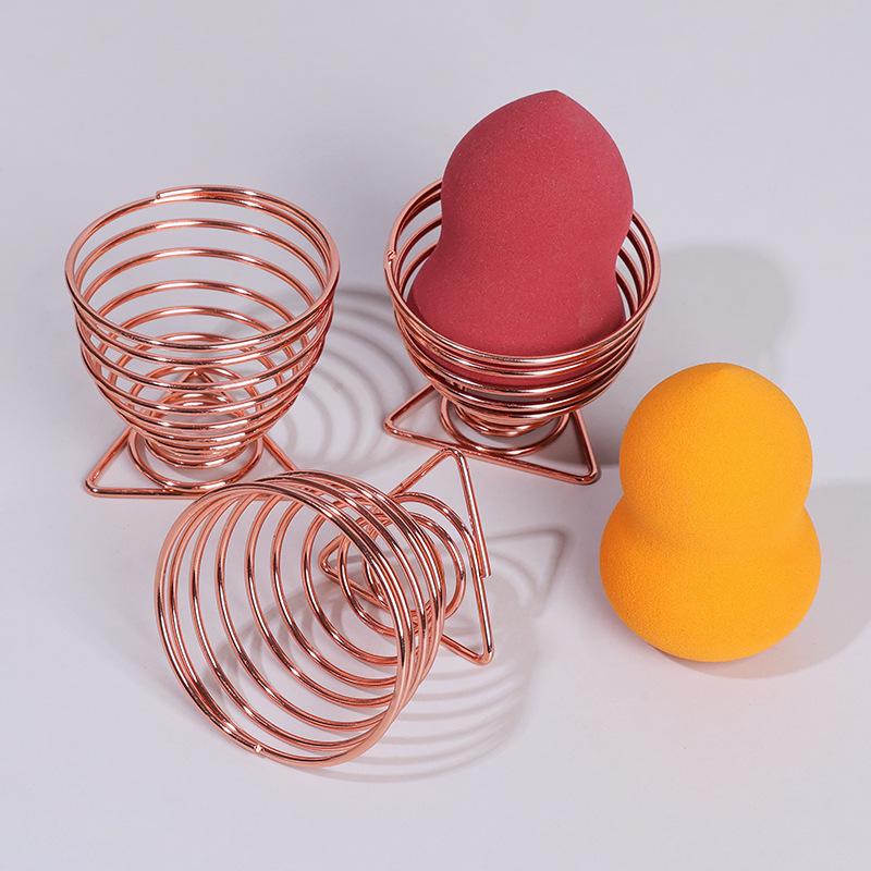 Металлическая подставка для яиц Beauty Egg: Держатель для пуховки и сушилка