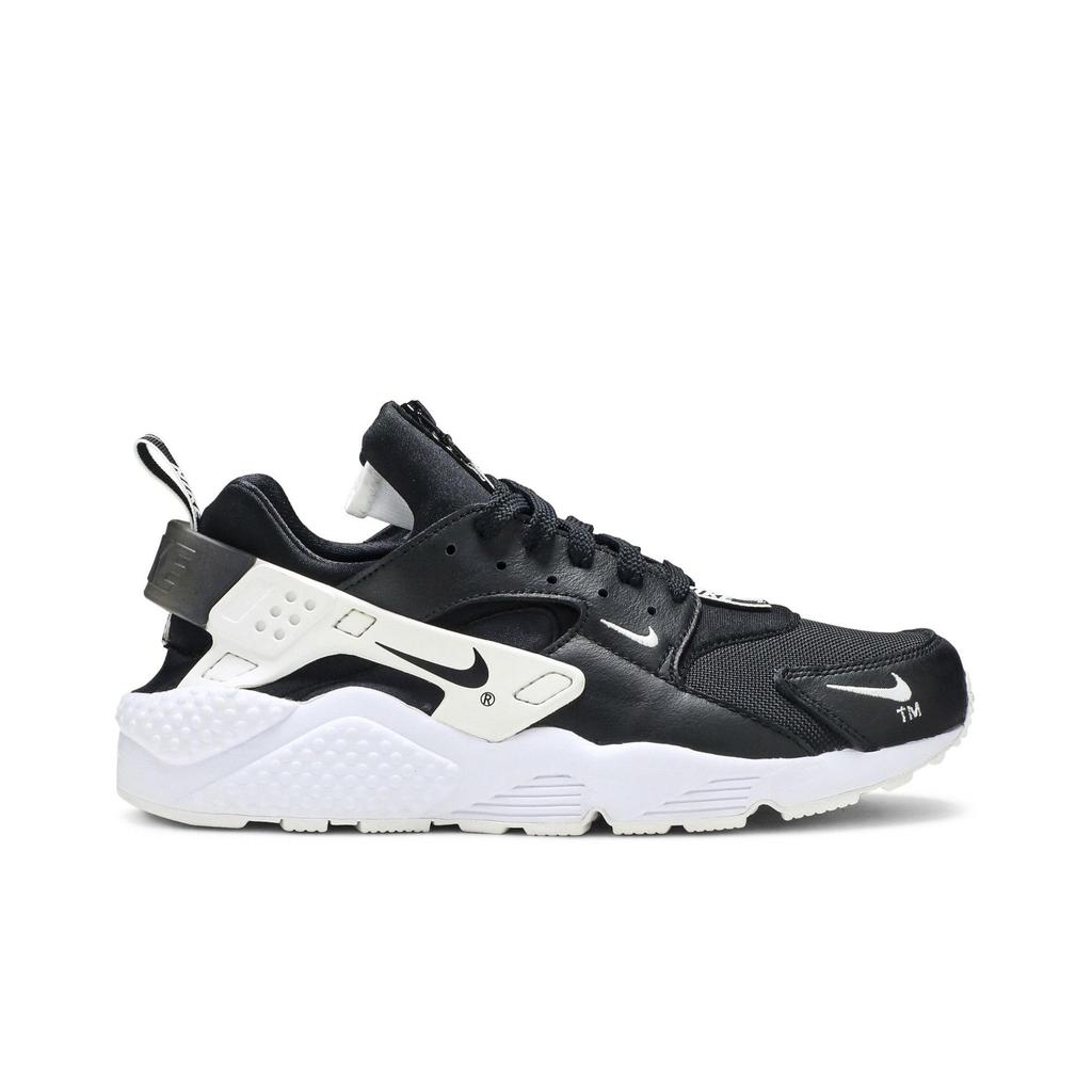 Nike Air Huarache Premium Zip 'Black' (Unisex) Black / White Running Shoes BQ6164 001