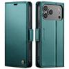 Для iPhone 17 Pro Max 17 Air 17 Чехол с держателем для карт, Кошелек-чехол с RFID-защитой, Прочная кожаная подставка, Магнитная застежка
