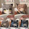 Чехол для подушки с изображением персонажей игры GGirls Frontline, короткий плюш, скрытая молния, для дивана в гостиной