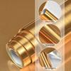 Metal Style Wallpaper Decorative Peel and Stick Film Brushed Silver/Gold Contact Paper PVC Waterproof House Appliance DIY Decal