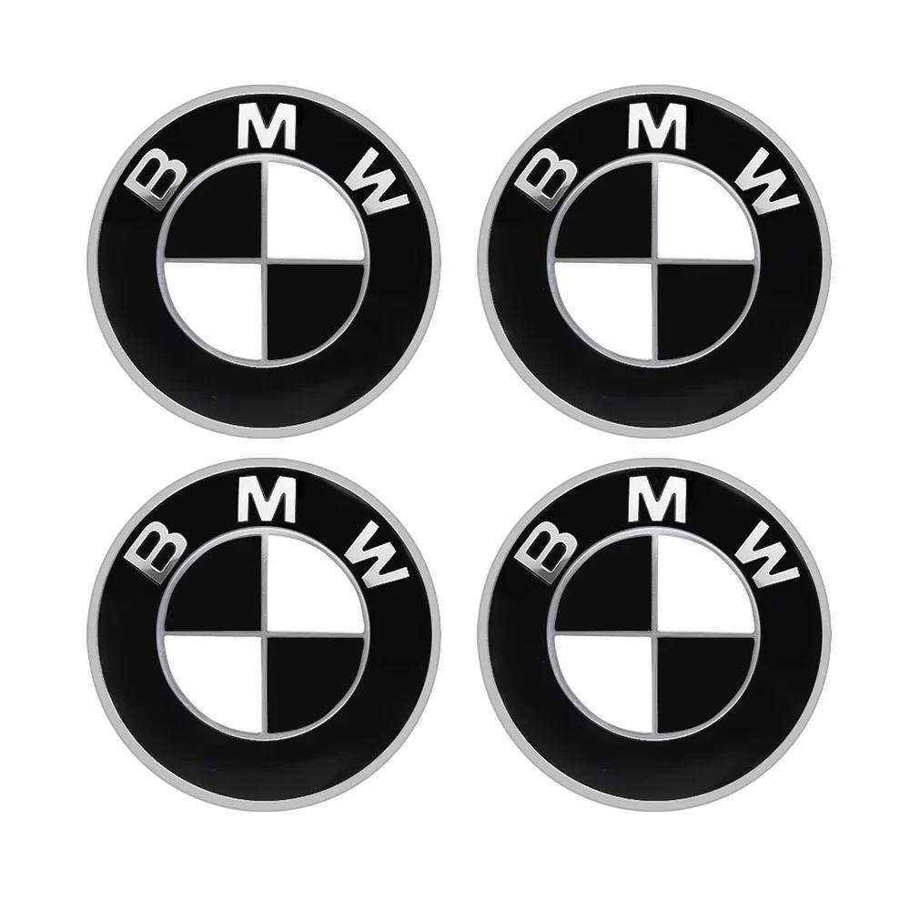 WW56/60/65/70mm Car Badge Wheel Center Cover Stickers Hub Caps Decal For BMW M Z4 M3 M5 M6 X3 E46 E90 E39 F10 F20 F30 G20 E60 X6