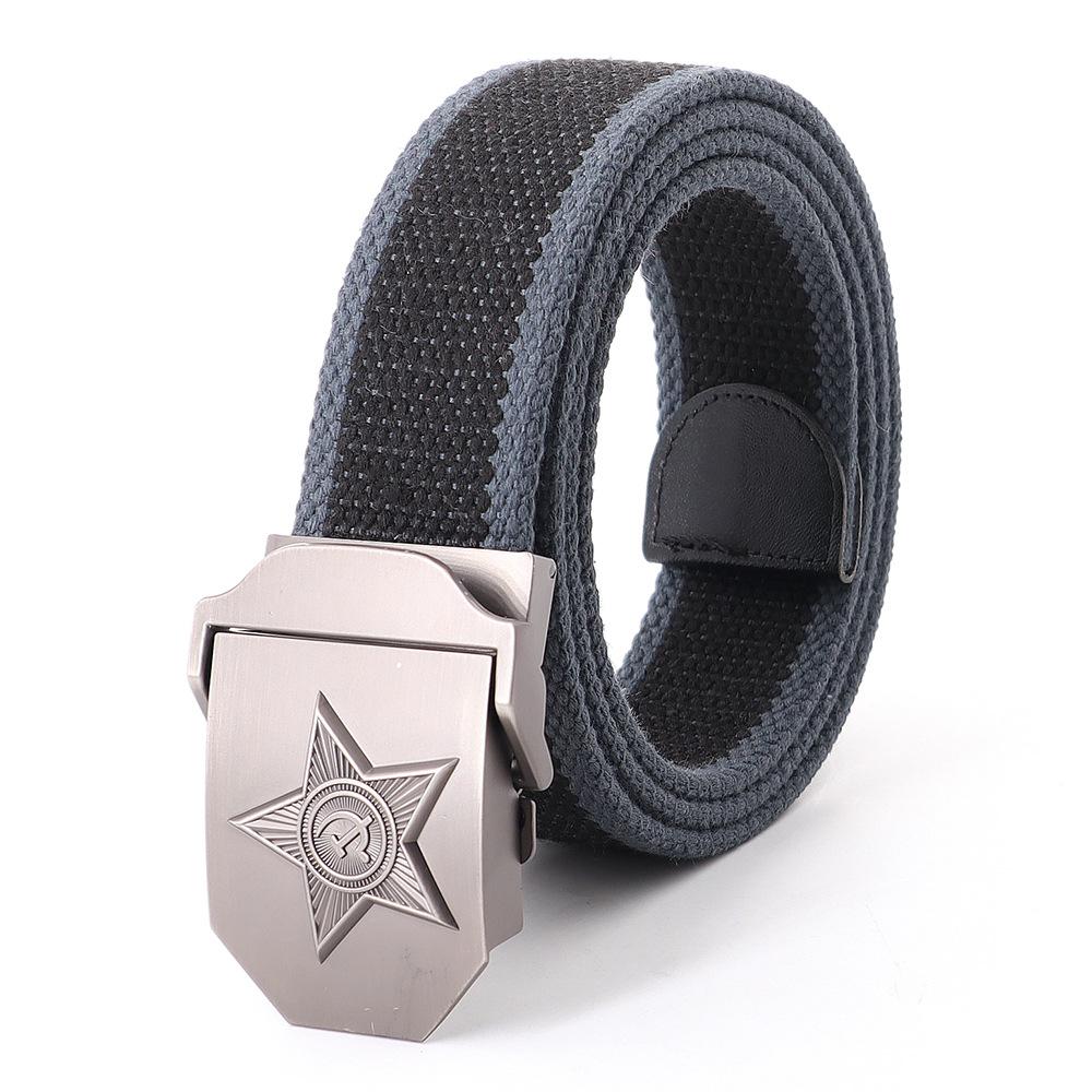 Новый мужской и женский ремень 3D советский государственный герб брезентовый ремень советский пояс памяти