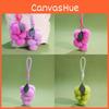 Grape Shaped Cartoon Plush Keychain Pendant Doll Toy For Bag Accessory Gift
