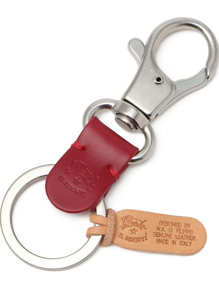Key Ring F Red [Il Bisonte] 54_1_5452300150