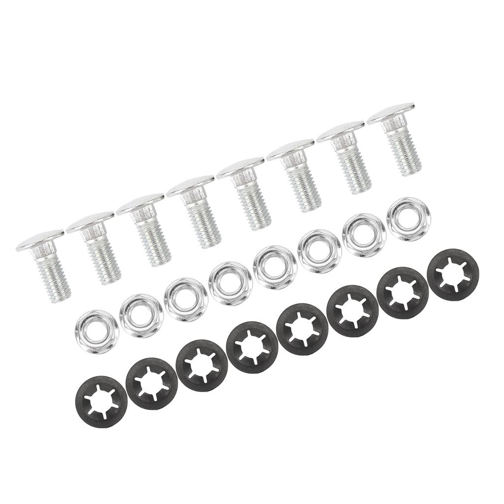 Комплект винтов для защиты топливного бака. Металлическая защита от шума и трения. Повышенная безопасность. Защита топливного бака.