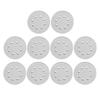 10pcs 5inch Soft Density Interface Pads Replacement Sanding Sponge Buffer Cushion Sander Buffer