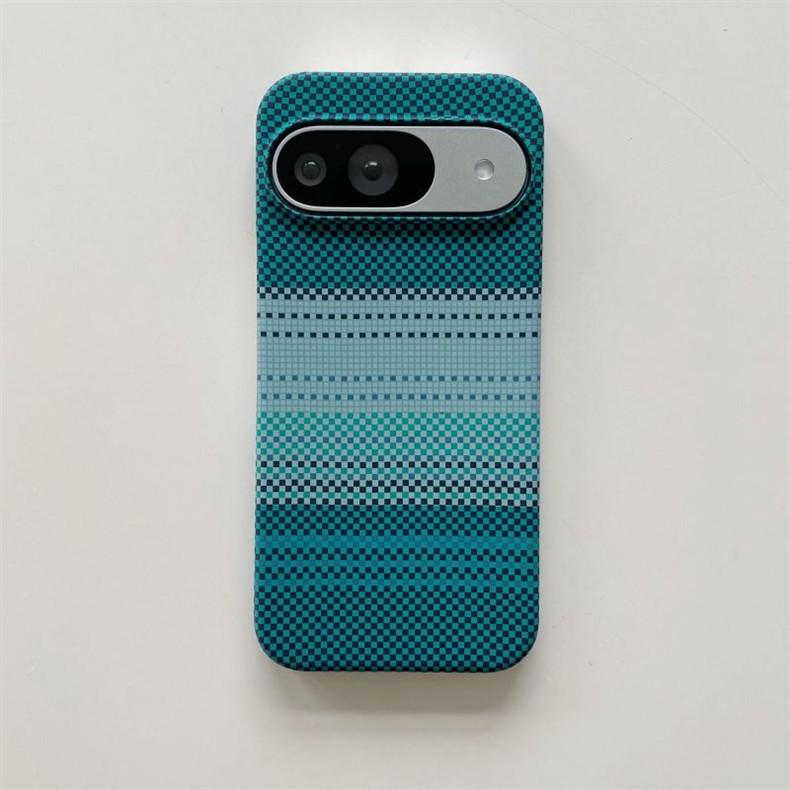 Магнитный чехол Google Pixel 9/8 Pro с кевларовым узором, защищающий от падений