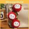 Lychee Plush Keychain Soft Short Plush Toy For Kids And Gift Giving