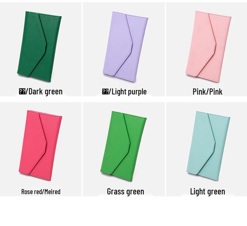 Tao Yin 2024 RFID Защита от кражи Держатель для паспорта и карт: Простой, однотонный, многофункциональный для путешествий