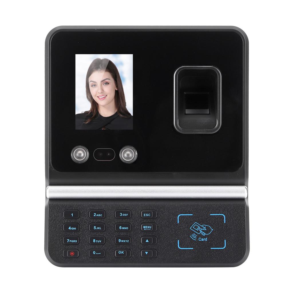 Контроль доступа, устройство учета рабочего времени, цветной экран 2,8 дюйма, IP-адрес, отпечаток пальца, пароль, идентификатор карты, разблокировка
