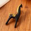 Elegant Horse Brooches Personality Pony Badge Pin Animal Zodiac Horse Pins  New Year Gifts