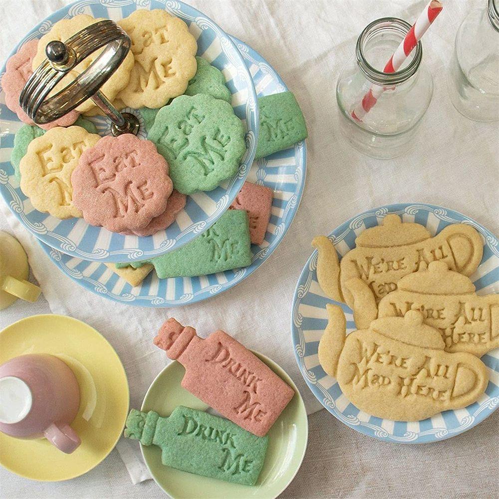 Kitchen Gadgets Alphabet Biscuit Mould Eat Me Cookie Molds Baking & Pasrty Tools Cookie Cutters