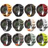 Винтовое стальное крепление Силиконовый ремешок Для Garmin Fenix 8 7 E 47 мм 7X Pro 51 мм Epix/6 6X/Instinct 3 50 мм 45 мм QuickFit 26 мм 22 мм Ремешок