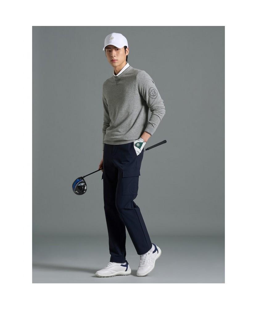 BEANPOLE GOLF Men'S Round Pullover Gray